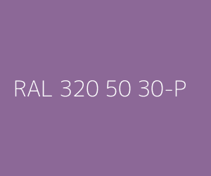 Color RAL 320 50 30-P 