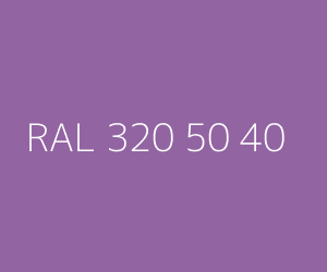 Color RAL 320 50 40 