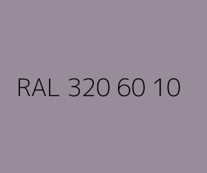 Color RAL 320 60 10 