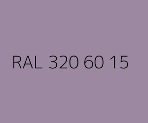 Color RAL 320 60 15 