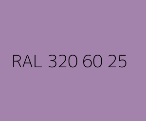 Color RAL 320 60 25 