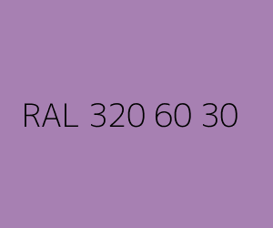 Color RAL 320 60 30 