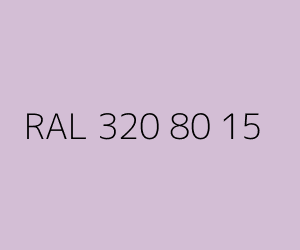 Color RAL 320 80 15 