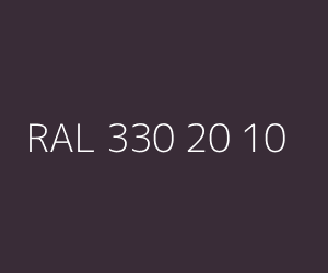 Color RAL 330 20 10 