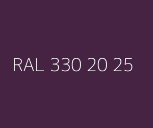 Color RAL 330 20 25 