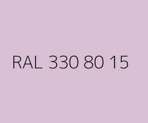Color RAL 330 80 15 