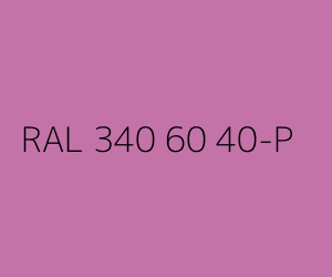 Color RAL 340 60 40-P 