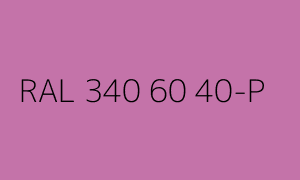 Color RAL 340 60 40-P