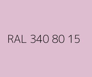 Color RAL 340 80 15 