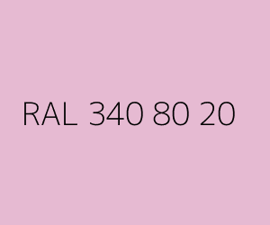 Color RAL 340 80 20 