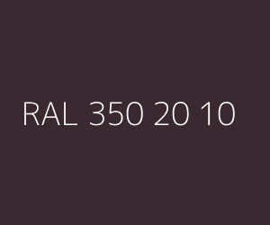 Color RAL 350 20 10 