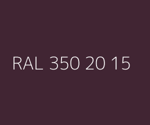 Color RAL 350 20 15 