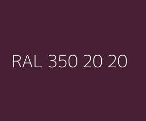 Color RAL 350 20 20 