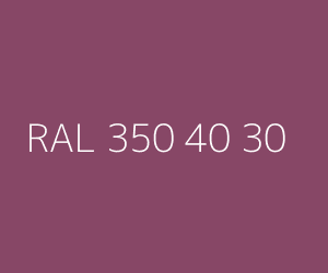 Color RAL 350 40 30 