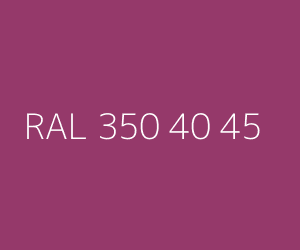 Color RAL 350 40 45 