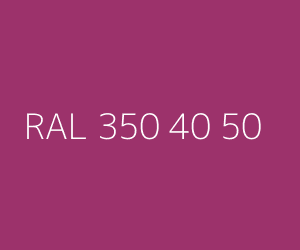 Color RAL 350 40 50 