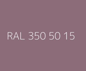 Color RAL 350 50 15 