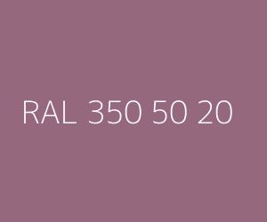 Color RAL 350 50 20 