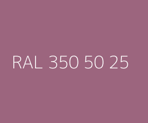 Color RAL 350 50 25 