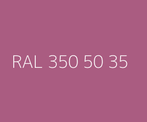 Color RAL 350 50 35 