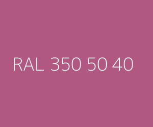 Color RAL 350 50 40 