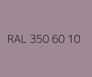 Color RAL 350 60 10 
