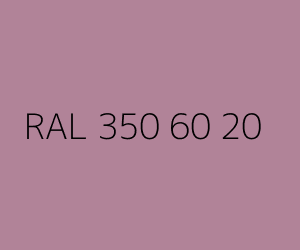 Color RAL 350 60 20 