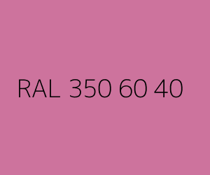 Color RAL 350 60 40 