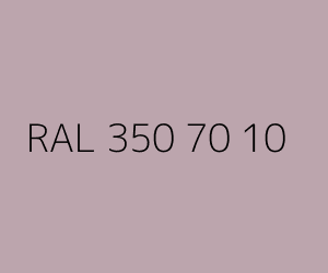 Color RAL 350 70 10 