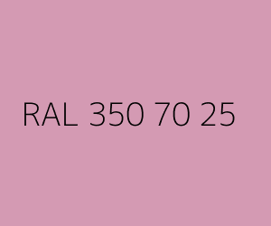 Color RAL 350 70 25 