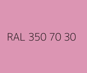 Color RAL 350 70 30 