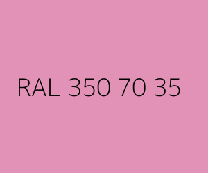 Color RAL 350 70 35 