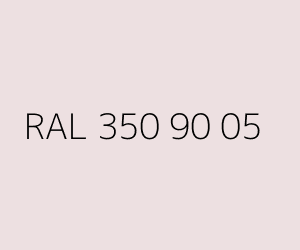 Color RAL 350 90 05 