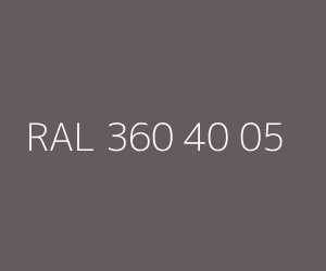 Color RAL 360 40 05 