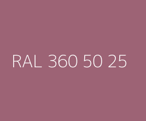 Color RAL 360 50 25 