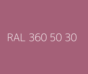 Color RAL 360 50 30 