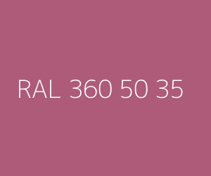 Color RAL 360 50 35 