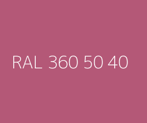 Color RAL 360 50 40 