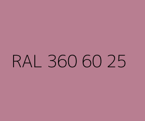 Color RAL 360 60 25 