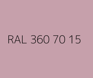 Color RAL 360 70 15 