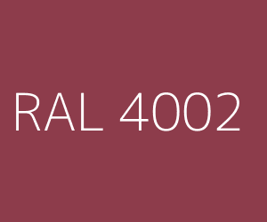 Color RAL 4002 RED VIOLET