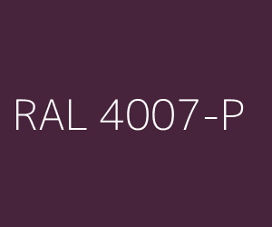 Color RAL 4007-P PURPLE VIOLET