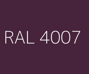 Color RAL 4007 PURPLE VIOLET