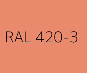 Color RAL 420-3 