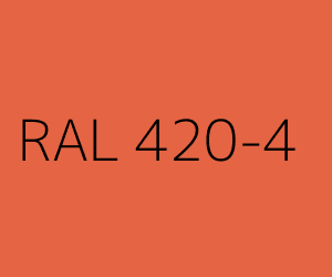 Color RAL 420-4 
