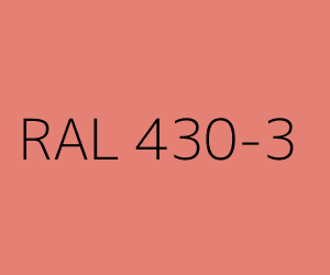 Color RAL 430-3 