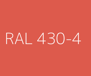 Color RAL 430-4 