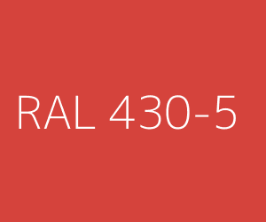 Color RAL 430-5 