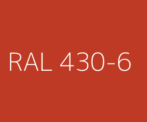Color RAL 430-6 