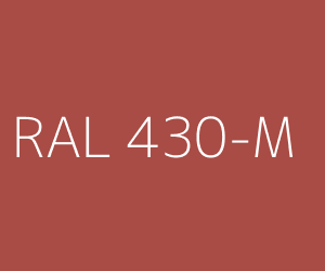 Color RAL 430-M 